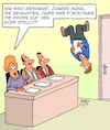 Cartoon: Bahnbrechende Forschung (small) by Karsten Schley tagged forschung,wissenschaft,physik,wissen,erkenntnisse,universitäten,naturwissenschaft,prüfungen,doktorarbeiten,gesellschaft