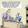 Cartoon: Beförderung (small) by Karsten Schley tagged arbeit,jobs,karriere,gehälter,einkommen,arbeitgeber,arbeitnehmer,beförderung,wirtschaft,business