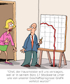 Cartoon: Böse Aussichten (small) by Karsten Schley tagged wirtschaft,business,wirtschaftsprognosen,rezession,inflation,umsätze,geschäftsklimaindex,politik,gesellschaft