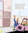 Cartoon: Bürgerfreundlich (small) by Karsten Schley tagged verwaltung,bürgerämter,bezirksämter,beamte,behörden,politik,bürgerinnen,wählerinnen,politikerinnen,demokratie,gesellschaft