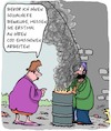 Cartoon: CO2-Emissionen (small) by Karsten Schley tagged klima,umwelt,co2,emissionen,temperaturen,politik,gesellschaft,armut,soziales