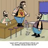 Cartoon: DAS ist ein MANN! (small) by Karsten Schley tagged männer,weiblich,rocker,männlichkeit,kneipen,biker,alkohol,bier,psychologie