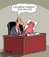 Cartoon: Der Denker (small) by Karsten Schley tagged vorgesetzte,wirtschaft,politik,manager,chefs,arbeitgeber,arbeitnehmer,psychologie,hass,identität,mentalität,gesellschaft