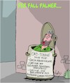 Cartoon: Der Fall Palmer (small) by Karsten Schley tagged palmer,abweichler,grüne,säuberung,wahlkampf,meinungsmonopol,politik,konkurrenz,baerbock,ausgrenzung,deutschland