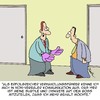 Cartoon: Durch die Blume (small) by Karsten Schley tagged kommunikation,verhandlungen,psychologie,arbeitgeber,arbeitnehmer,gehalt,lohn,geld,wirtschaft,business