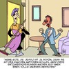 Cartoon: Ein anderer Mensch... (small) by Karsten Schley tagged rauchen,nichtraucher,gesundheit,entzug,drogen,sucht,drogenentzug,entzugserscheinungen,persönlichkeit,psyche