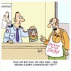 Cartoon: Ein schändliches Verbrechen!! (small) by Karsten Schley tagged kriminalität,verbrechen,gangster,raub,ernährung,polizei,polizisten,clowns