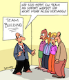 Cartoon: Erfolg! (small) by Karsten Schley tagged wirtschaft,büro,business,teams,arbeitgeber,arbeitnehmer,teambildung,teamarbeit,gesellschaft
