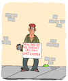 Cartoon: Ernst genommen (small) by Karsten Schley tagged arbeitgeber,arbeitnehmer,wertschätzung,meinung,arbeitsklima,management,mitarbeiterführung,empathie,wirtschaft,business,gesellschaft