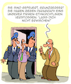 Cartoon: Ethik-Richtlinien (small) by Karsten Schley tagged ethik,wirtschaft,arbeitgeber,arbeitnehmer,richtlinien,kriminalität,jobs,gesellschaft