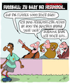 Cartoon: Faussball-Nazis (small) by Karsten Schley tagged fußball,rechtsextremismus,neonazis,bundesliga,nationalmannschaft,sport,business,gesellschaft