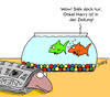Cartoon: Fisch (small) by Karsten Schley tagged gesellschaft,medien,zeitungen,presse,nachrichten,information