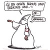 Cartoon: Gemerkt? (small) by Karsten Schley tagged politik,neonazis,demokratie,populismus,europa,deutschland,usa,gesellschaft,wahlen