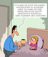Cartoon: Gute Nacht (small) by Karsten Schley tagged nachrichten,krieg,terror,politik,umwelt,kinder,märchen,tv,gesellschaft