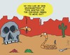 Cartoon: Headquarters (small) by Karsten Schley tagged nature,snakes,headquarters,desert,animals