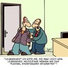 Cartoon: Heutzutage (small) by Karsten Schley tagged wirtschaft,arbeitgeber,arbeitnehmer,business,jobs,arbeit,flexibilität,soziales