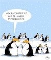 Cartoon: Individualisme (small) by Karsten Schley tagged animaux,individualisme,sante,psychologie,politique,pingouins