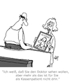 Cartoon: Kassenpatienten (small) by Karsten Schley tagged gesundheit,patienten,ärzte,kassenpatienten,politik,krankenkassen,gesellschaft
