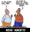 Cartoon: KEIN Aber!! (small) by Karsten Schley tagged politik,neonazis,demokratie,populismus,europa,deutschland,gesellschaft,wahlen,pegida