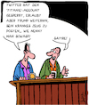 Cartoon: Krank (small) by Karsten Schley tagged trump,usa,gesundheit,labilität,mentalität,psychologie,störungen,bildung,gesellschaft