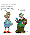 Cartoon: Kriegsberichterstatter (small) by Karsten Schley tagged medien,flüchtlingskrise,gewalt,europa,eu,uk,calais,frankreich,jobs,gesellschaft