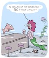 Cartoon: La Sirene (small) by Karsten Schley tagged contes,litterature,sirenes,vin,gastronomie,bistros,bars,clients,business
