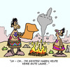 Cartoon: Laune (small) by Karsten Schley tagged ureinwohner,indianer,kultur,natur,religion,usa,geschichte,mythen,legenden