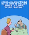 Cartoon: Maris (small) by Karsten Schley tagged mariage,amour,famille,femmes,hommes,journales,technologie,histoire