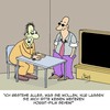 Cartoon: NEIN zur Folter!!! (small) by Karsten Schley tagged justiz,gesetz,folter,menschenrechte,geheimdienste,polizei,verbrechen,fernsehen,film