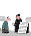Cartoon: Obdachlos (small) by Karsten Schley tagged märchen,hexen,medien,bücher,filme,sagen,mythen,brüder,grimm,tiere,natur,gesellschaft