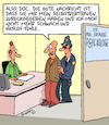 Cartoon: Psychologie (small) by Karsten Schley tagged psychologie,selbstvertrauen,opfer,stärke,schwäche,ärzte,patienten,heilung,kriminalität,justiz,polizei,gesellschaft