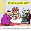 Cartoon: Rache!! (small) by Karsten Schley tagged heirat,liebe,ehe,verbrechen,rache,mafia,gangster,kriminalität,humaität,grausamkeit