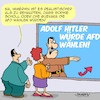 Cartoon: Realistisch (small) by Karsten Schley tagged wahlen,politik,rechtsextremismus,afd,gesellschaft,deutschland,wahlwerbung,ethik