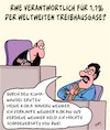 Cartoon: RWE vor Gericht (small) by Karsten Schley tagged rwe,deutschland,klimawandel,schadenersatz,politik,kommandowirtschaft,grüne,gesellschaft