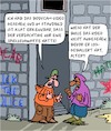 Cartoon: Schiesswütiger Polizist (small) by Karsten Schley tagged waffen,polizei,polizeigewalt,verbrechen,schiessereien,gesetze,bodycams,usa,europa,politik,gesellschaft