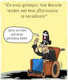 Cartoon: Sozial und National (small) by Karsten Schley tagged sachsen,anhalt,cdu,ulrich,thomas,nationalsozialismus,geschichte,politik,afd,extremismus,ostdeutschland