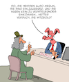 Cartoon: Steuerprüfung (small) by Karsten Schley tagged einkommen,steuern,steuerprüfung,finanzamt,geld,zauberer,magie,beamte,legenden,mythen,märchen,finanzen,finanzpolitik,gesellschaft