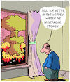 Cartoon: Teurer... (small) by Karsten Schley tagged benzinpreise,atomkrieg,politik,zerstörung,wirtschaft,verkehr,prioritäten,geld,gesellschaft