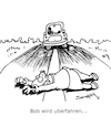 Cartoon: Verkehrsunfall (small) by Karsten Schley tagged verkehr,unfälle,uber,mietwagen,transport,taxis,wirtschaft,kapitalismus,politik,gesellschaft