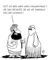 Cartoon: Visages (small) by Karsten Schley tagged talibans,hommes,femmes,afghanistan,religion,politique,societe