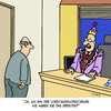 Cartoon: Vorstandsvorsitzender (small) by Karsten Schley tagged vorstand,vorstandsvorsitzender,wirtschaft,business,mitarbeiter,arbeitgeber,arbeitnehmer,führungskräfte
