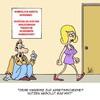 Cartoon: Wer nicht hören will... (small) by Karsten Schley tagged arbeit,arbeitssicherheit,jobs,wirtschaft,sicherheitskleidung,männer,frauen