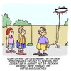 Cartoon: Wer zuletzt lacht... (small) by Karsten Schley tagged kinder,jugend,spielen,freunde,freundschaft,kindheit