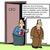 Cartoon: Wochenarbeitszeit (small) by Karsten Schley tagged wirtschaft,arbeit,arbeitgeber,arbeitnehmer,arbeitszeit,gesellschaft,geld,business