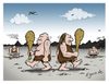 Cartoon: Duell (small) by Egero tagged duell,duel,steinzeit,prehistoric,egero,eger