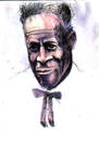 Cartoon: Son House (small) by urbanmonk tagged music portraits