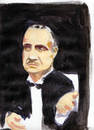 Cartoon: Ther Godfather (small) by urbanmonk tagged movies