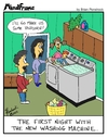 Cartoon: MINDFRAME (small) by Brian Ponshock tagged washing,machine,dryer,appliances
