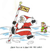 Cartoon: Naughty Santa (small) by Brian Ponshock tagged santa,claus