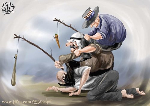 Cartoon: Structural of international deci (medium) by sabaaneh tagged arab,leader